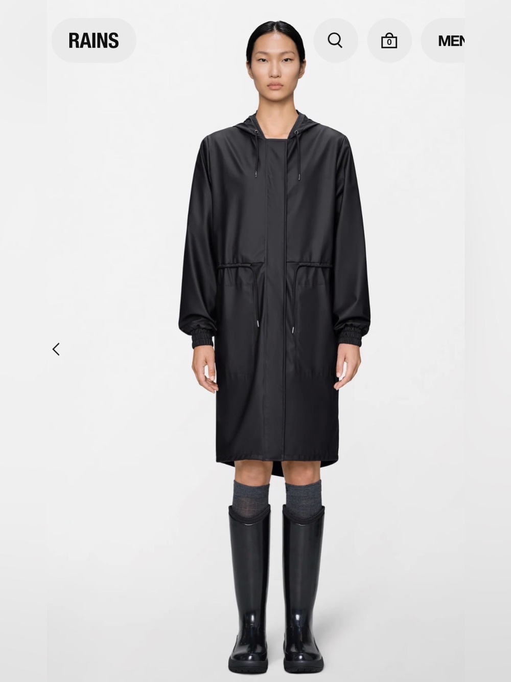 Rains Women's String W Parka